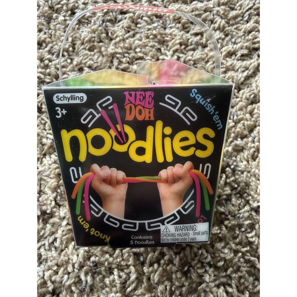 [1PC] - Schylling NeeDoh Noodlies Sensory Toy Fidget Squishy Unopened Pack VIRAL